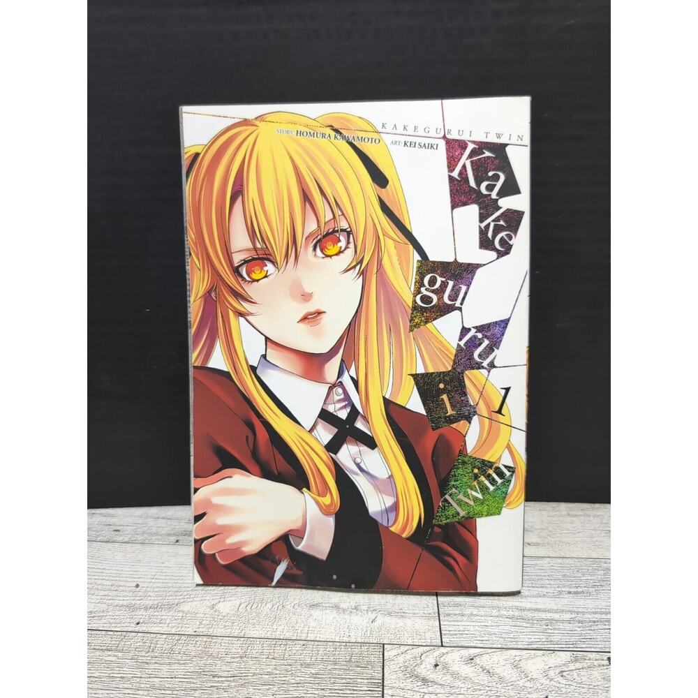 Kakegurui Twin, Vol. 1 - Paperback Manga By Kawamoto, Homura - VERY GOOD